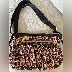 Betsy Johnson Leopard Purse